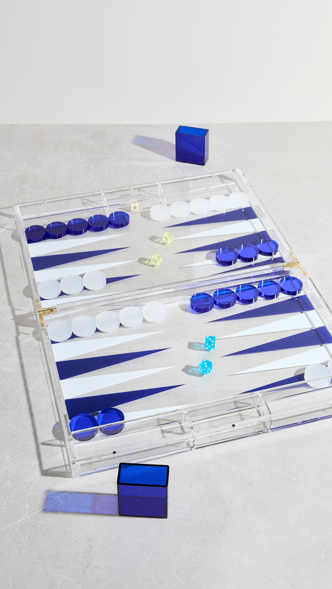 18" Lucite Backgammon | Shopbop