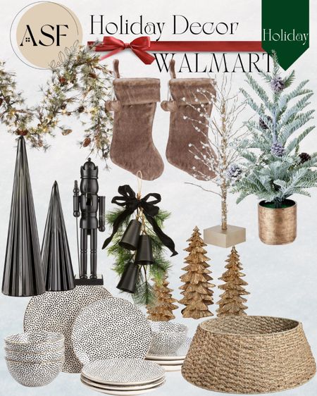 Walmart Christmas decor, holiday decor, christmas, home decor 

#LTKhome #LTKSeasonal #LTKHoliday