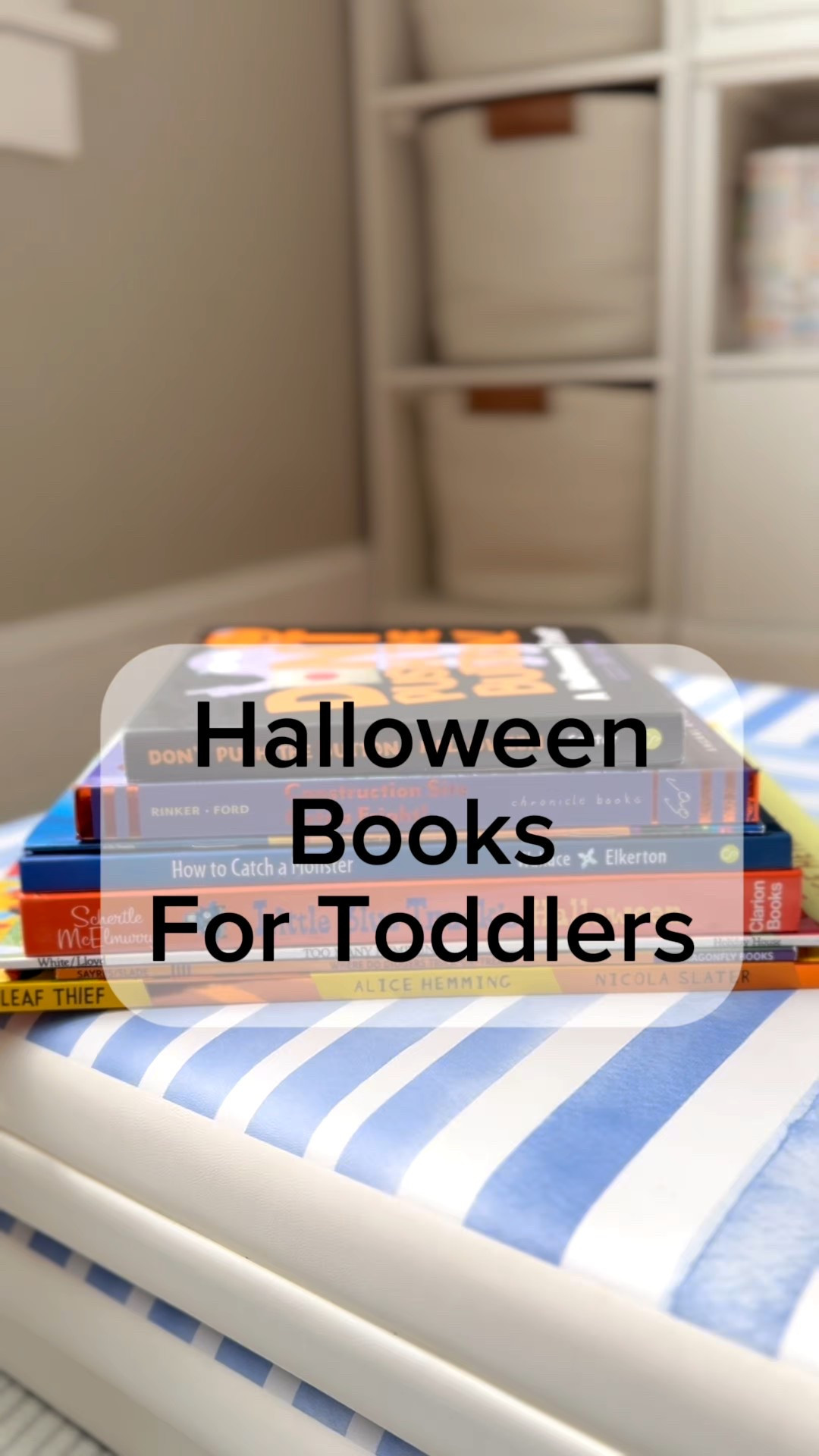 Halloween Books For Toddlers 

Playroom inspo, playroom inspiration, playroom, toddler toys, kids toys, learning toys, baby toys, toddler mom, toddler gifts, kids gifts, toddler gift guide, kids gift guide, Amazon finds, toddler, baby, toys, books, Halloween books, spooky, boo basket 

#LTKKids #LTKSeasonal #LTKFallSale