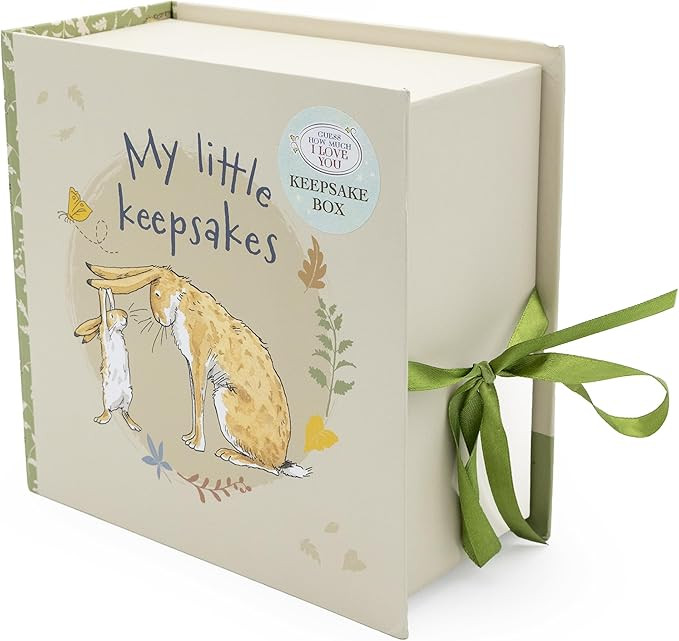 Guess How Much I Love You Baby Keepsake Box – 6 Drawer Memory Box for Newborn Mementos – Baby... | Amazon (UK)