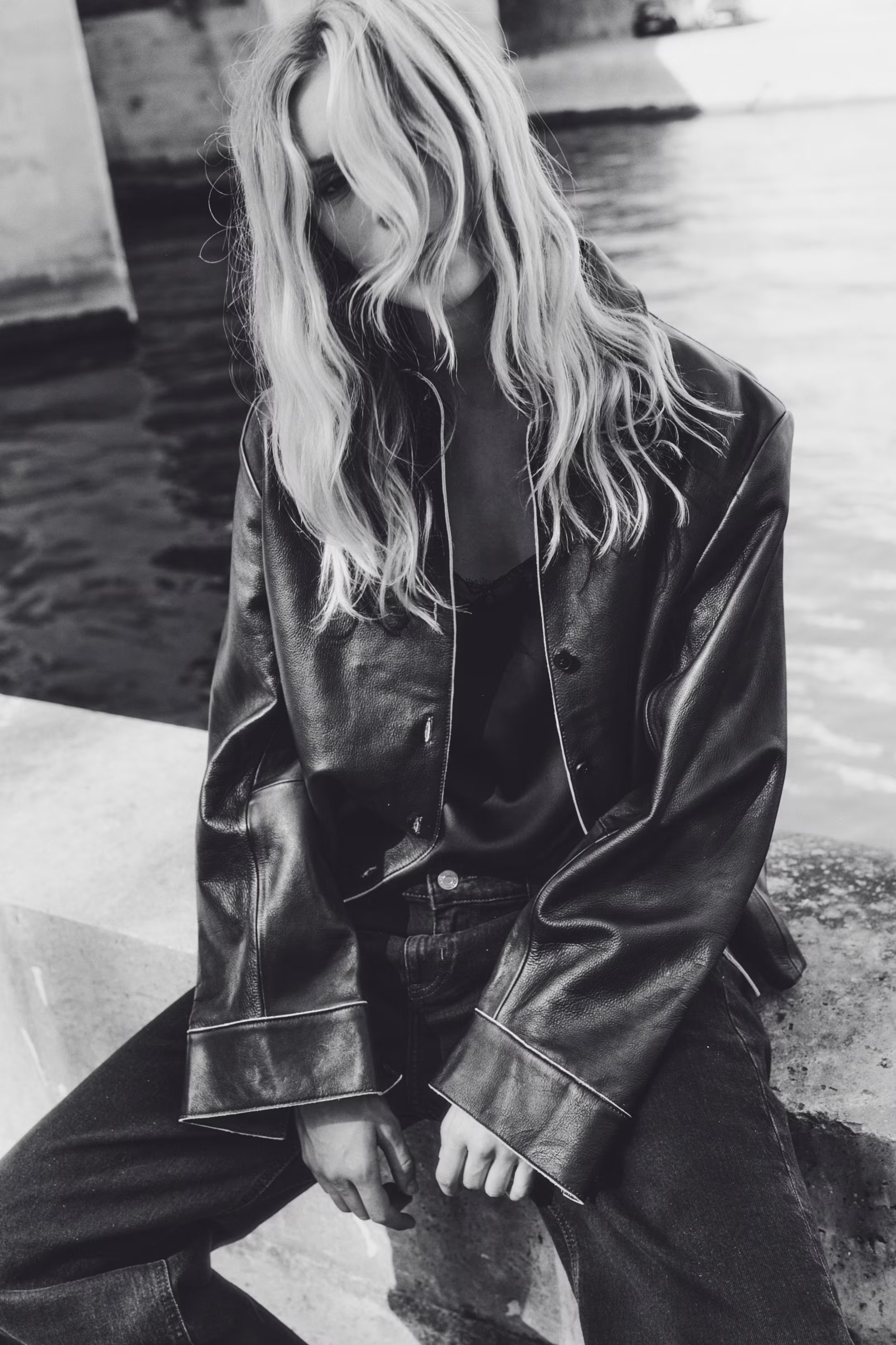 Leather jacket | H&M (UK, MY, IN, SG, PH, TW, HK)