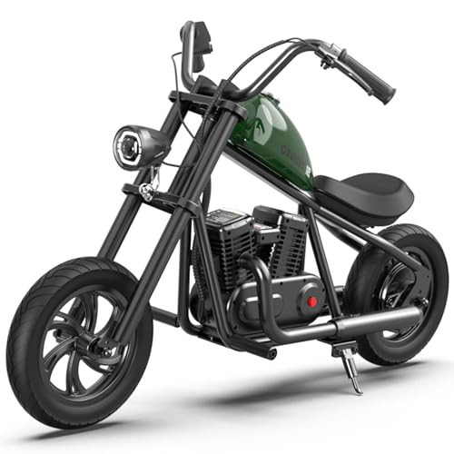 HYPER GOGO Cruiser 12 - Electric Motorcycle for Kids Age 3+(Green) | Amazon (US)
