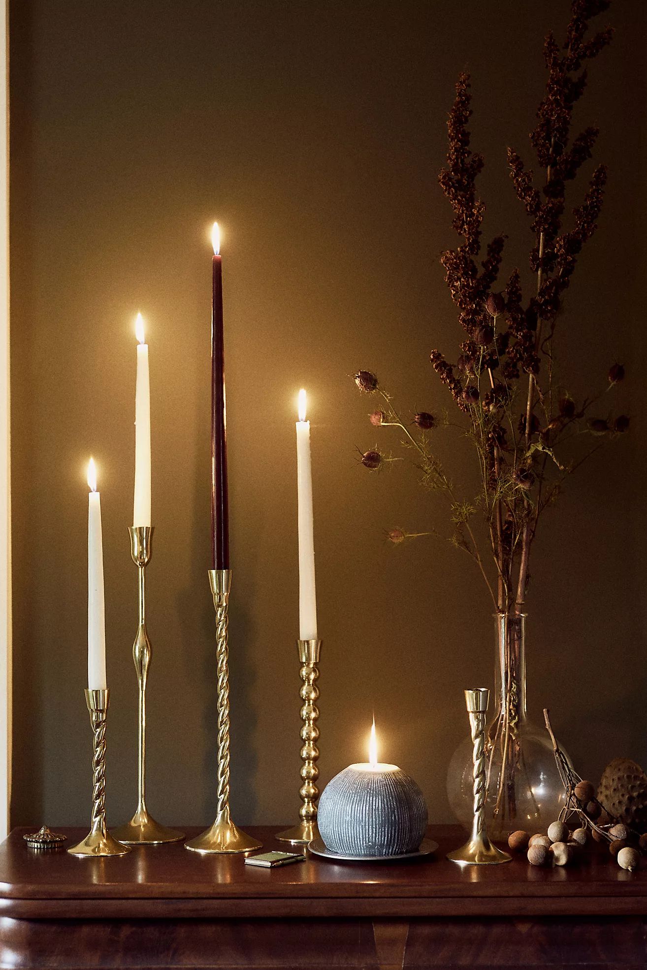 Lumiere Taper Candlestick | Anthropologie (US)