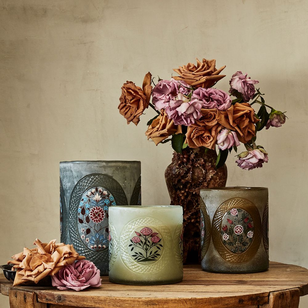 Hand-Painted Decorative Candles | GreenRow