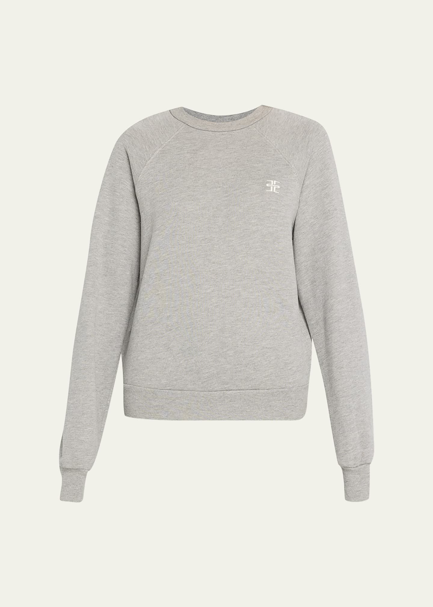 Shrunken Raglan-Sleeve Sweatshirt | Bergdorf Goodman