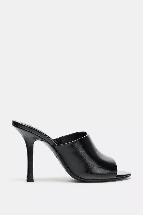 SLIM HEEL MULES | Zara US
