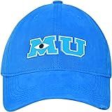 Disney Pixar Monsters University MU Adult Cotton Adjustable Hook and Loop Baseball Hat with Curved B | Amazon (US)