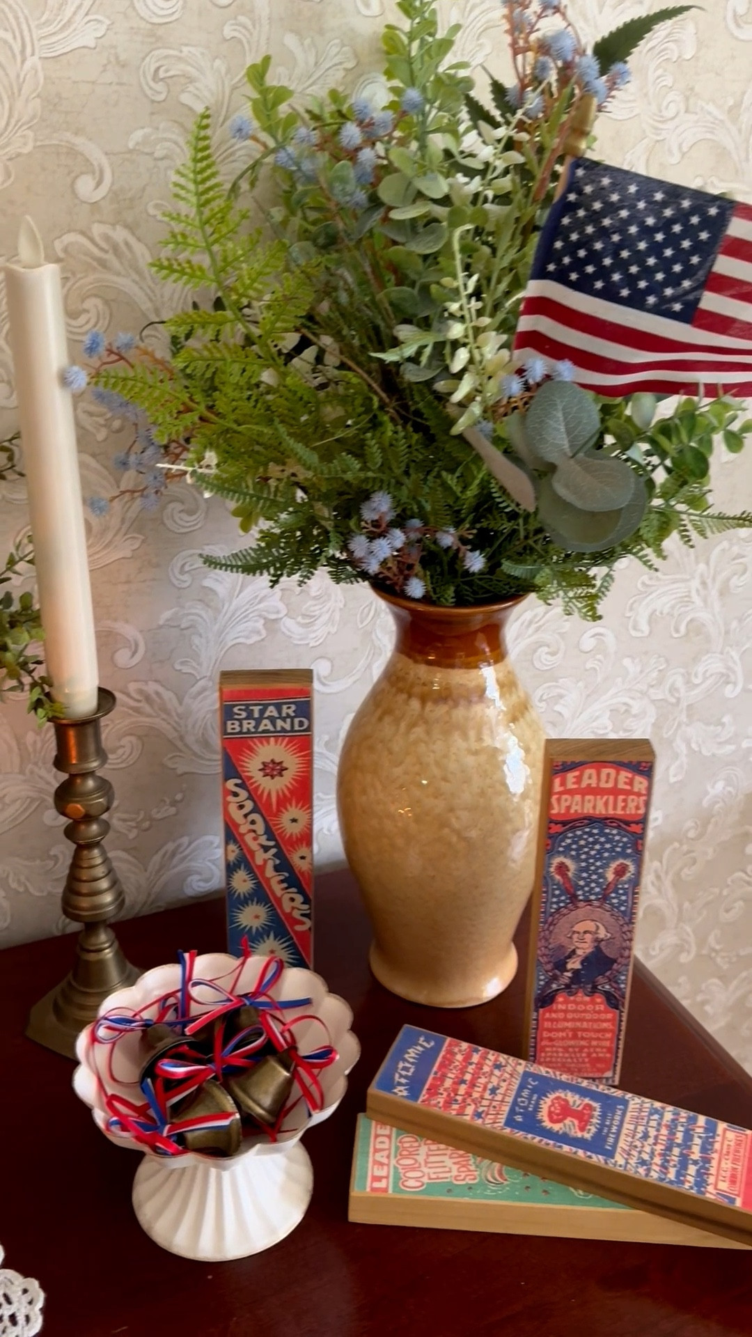 Put out my summer decor today - ready for Memorial Day and the Fourth of July 🇺🇸 What do you all think?

#LTKSeasonal #LTKHome #LTKdayinmylife