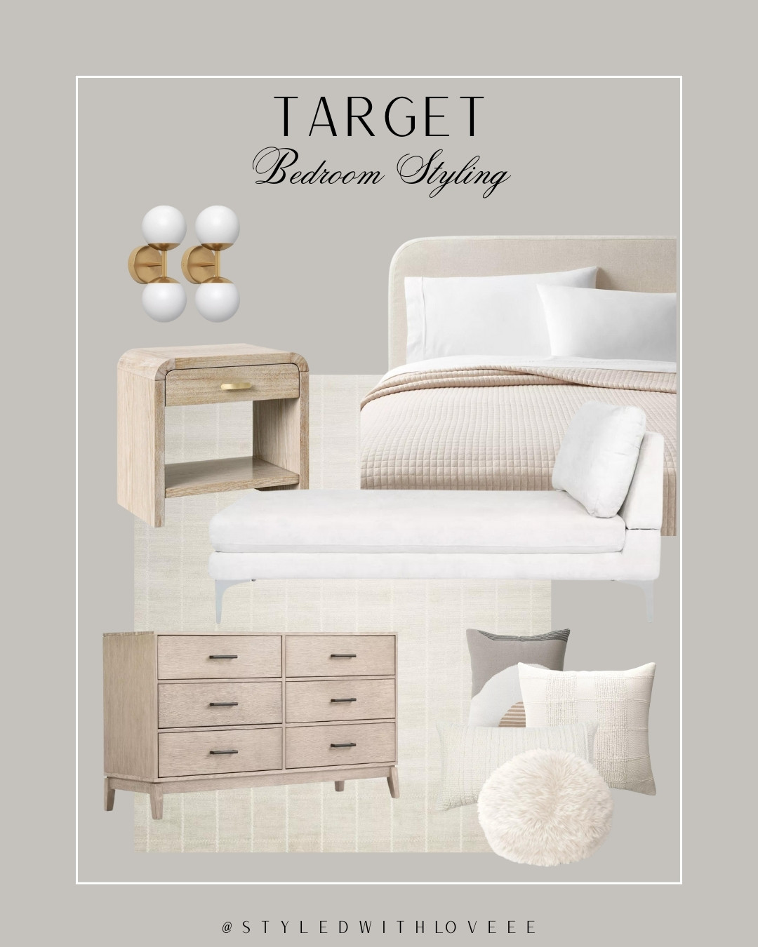 Bedroom Styling: Soft neutrals and clean lines are everything! This bedroom setup is all about creating a cozy, peaceful space. The blend of textures in the bedding and the sleek nightstand brings a modern, yet cozy vibe. (You can't beat this price)

#LTKSaleAlert #LTKSeasonal #LTKHome