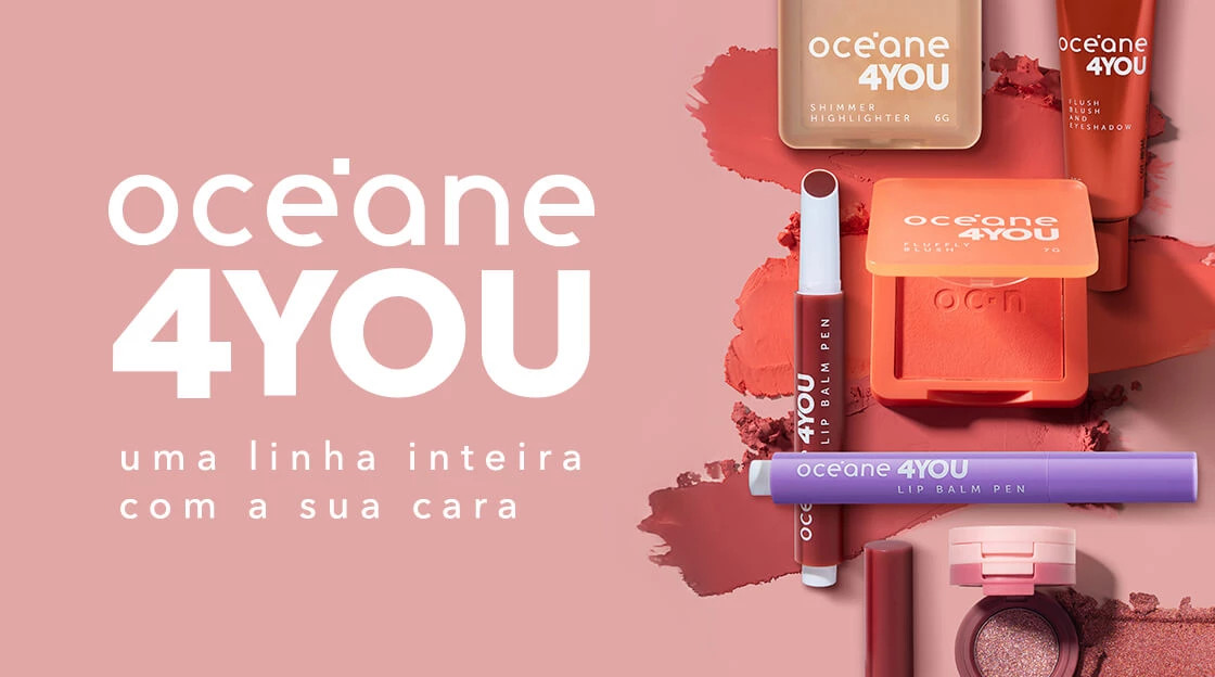 Linha 4YOU Maquiagem | Oceane (BR)