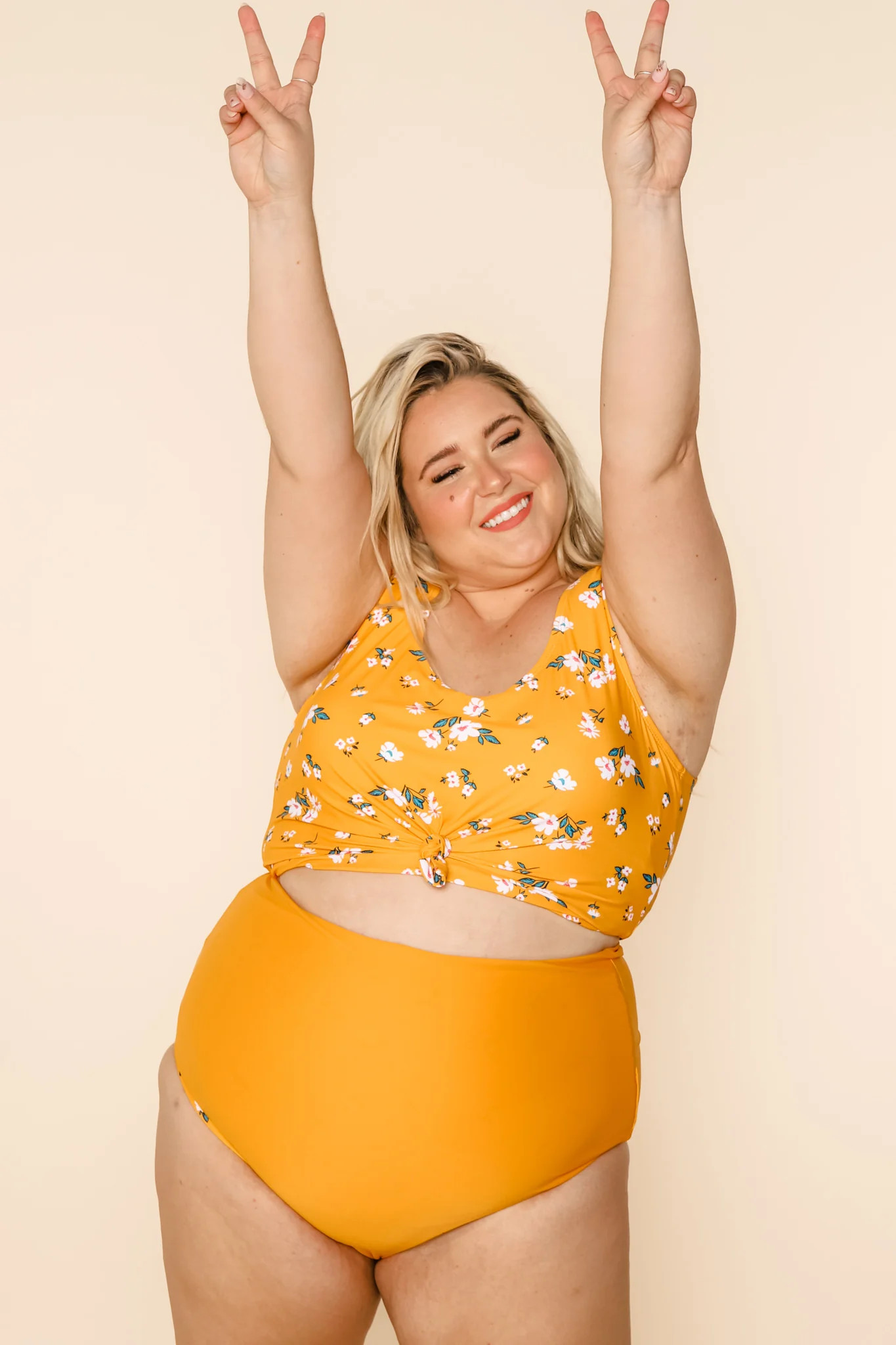 Traveler Top | Mango Floral | Coral Reef Swim