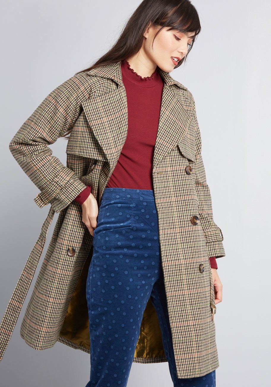 Elegance Afoot Trench Coat | Modcloth