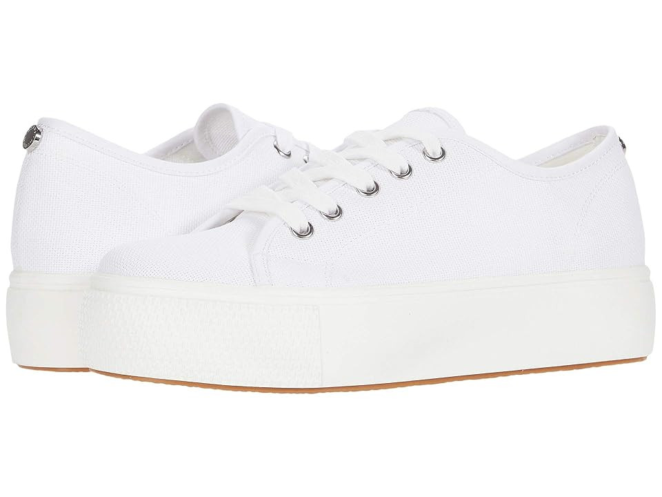 Steve Madden Elore Sneaker Women's Shoes White : 9.5 M, Textile | Zappos