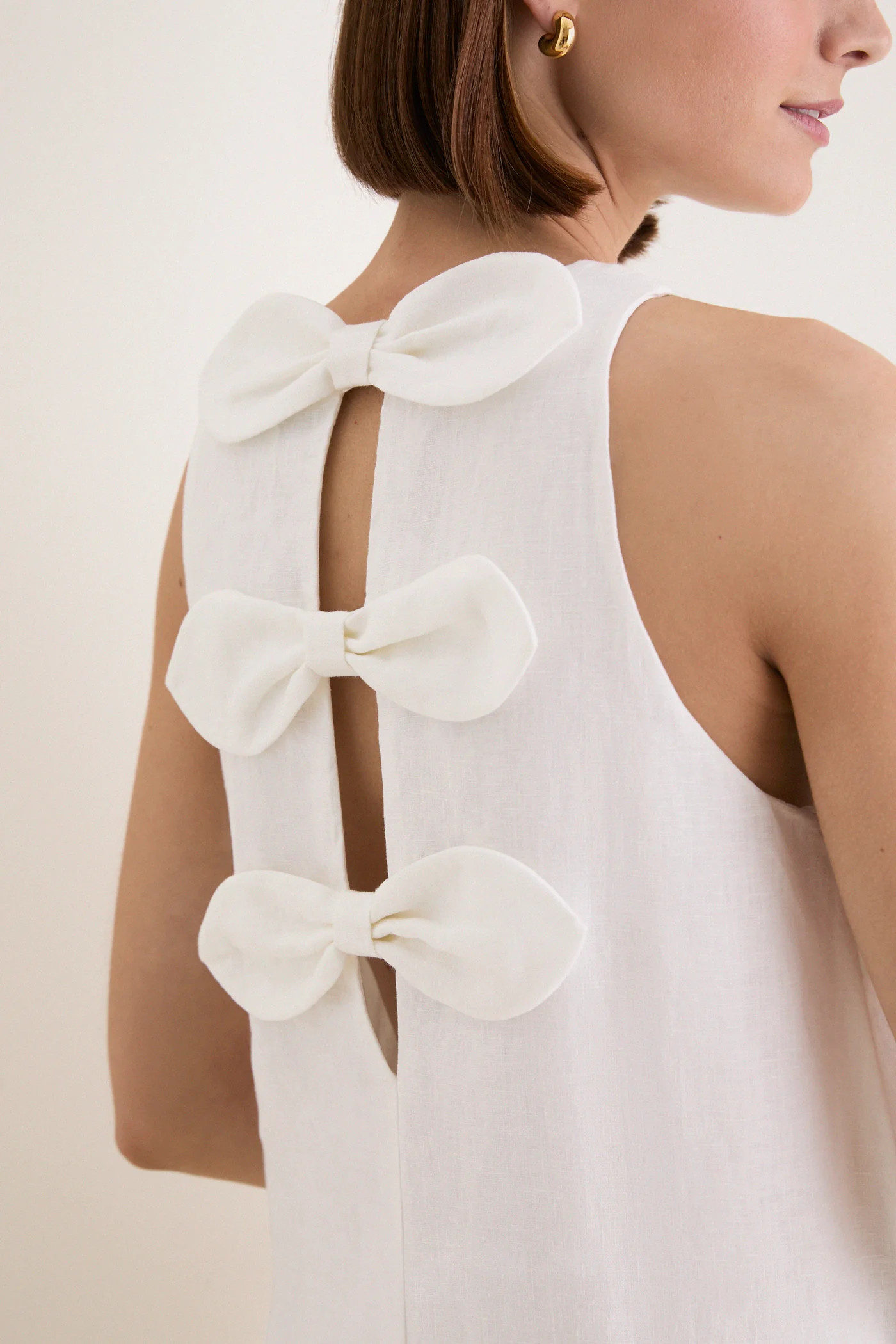 White Linen Portia Dress | Tuckernuck (US)