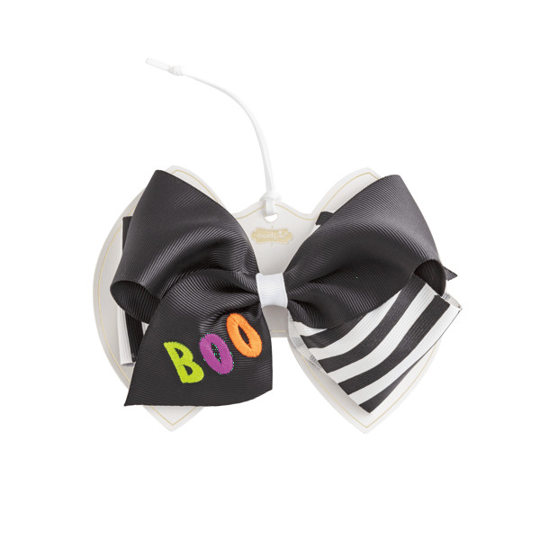 Boo Hallowen Hair Bow | Mud Pie