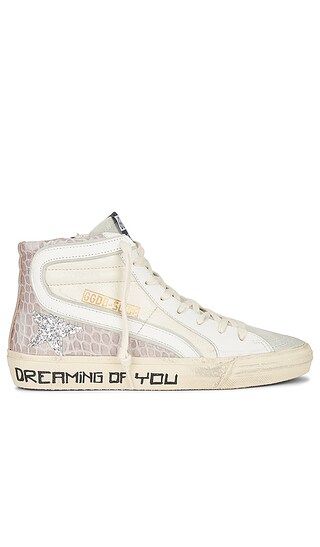 Slide Sneaker in Cream, Dust Pink, Silver, & White | Revolve Clothing (Global)