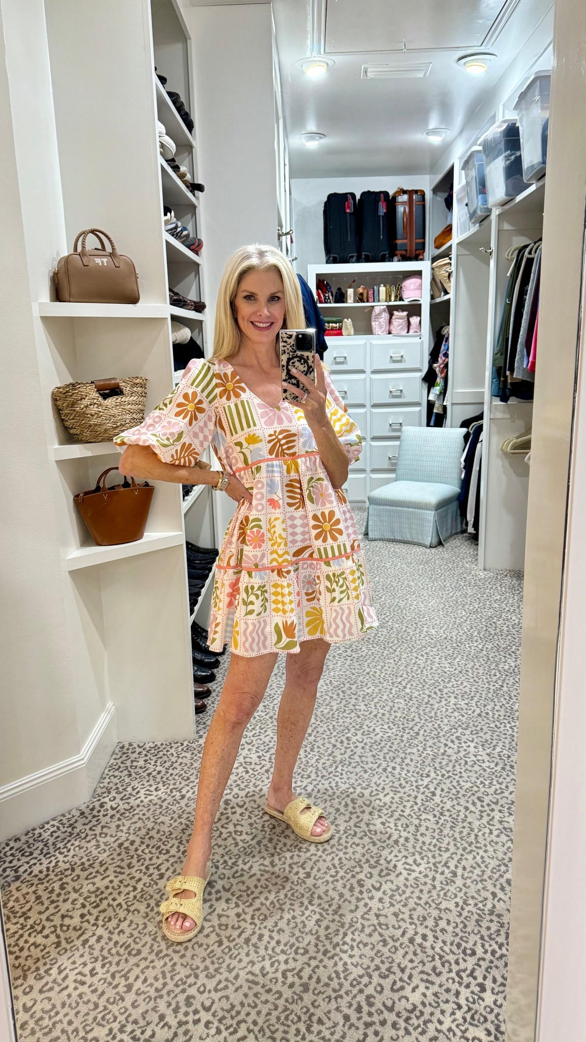 Love this patterned dress for spring! Use code TANYA for 25% off! Size S  

#LTKFindsUnder100 #LTKStyleTip #LTKFindsUnder50