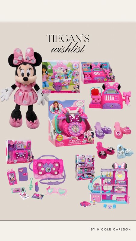 Tiegan’s birthday wish list! She’s obsessed with Minnie Mouse 

#LTKKids #LTKParties #LTKGiftGuide