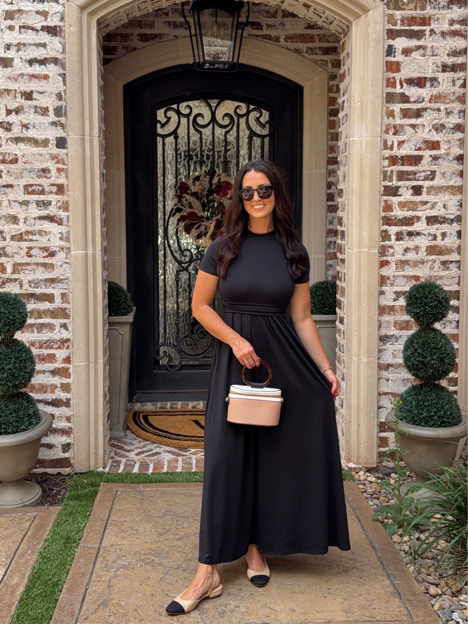 Classic long black dress. Amazing soft and comfortable material, dress up or down ! Use code taryn2 or taryn26 at checkout!

#LTKSeasonal #LTKOver40 #LTKWorkwear