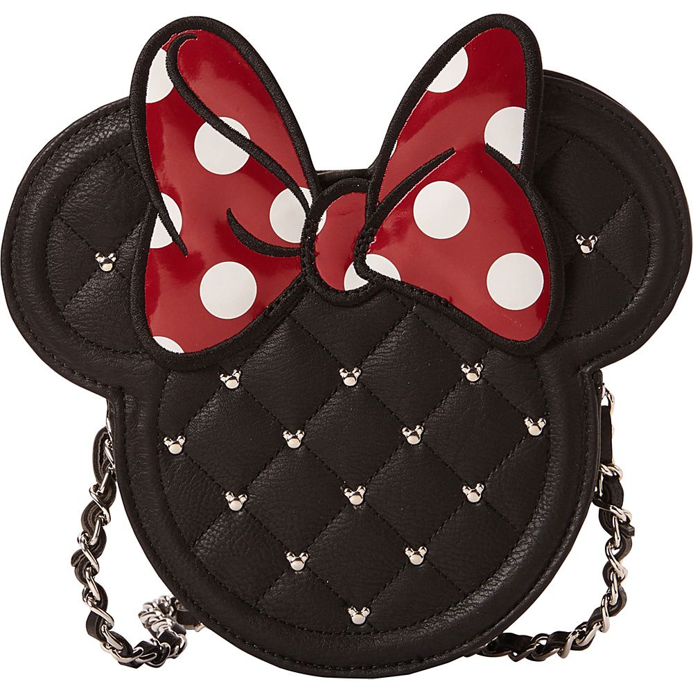 Loungefly Minnie Mouse Die Cut Crossbody Black/Red - Loungefly Manmade Handbags | eBags