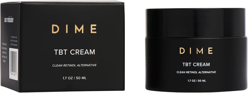 DIME Beauty TBT Cream, Anti-Aging Retinol Cream Alternative and Face Moisturizer with Bakuchiol, ... | Amazon (US)