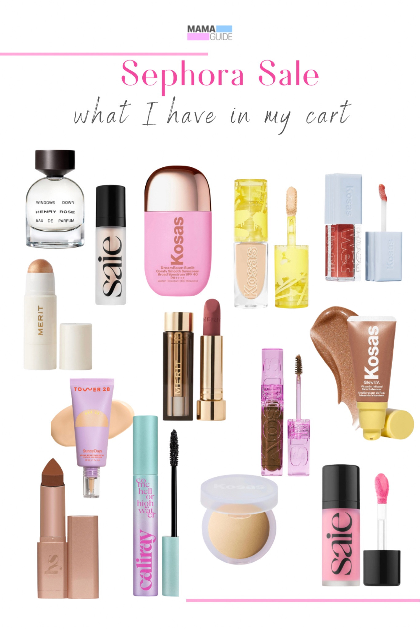 What’s in my cart from the Sephora beauty sale. Brands like Kosas, ilia, merit and more! These items are from some of my favorite clean beauty brands. 

Clean beauty 
Sephora sale 
Non toxic 
Mom finds 
Kosas beauty 

#LTKxSephora #LTKsalealert #LTKU