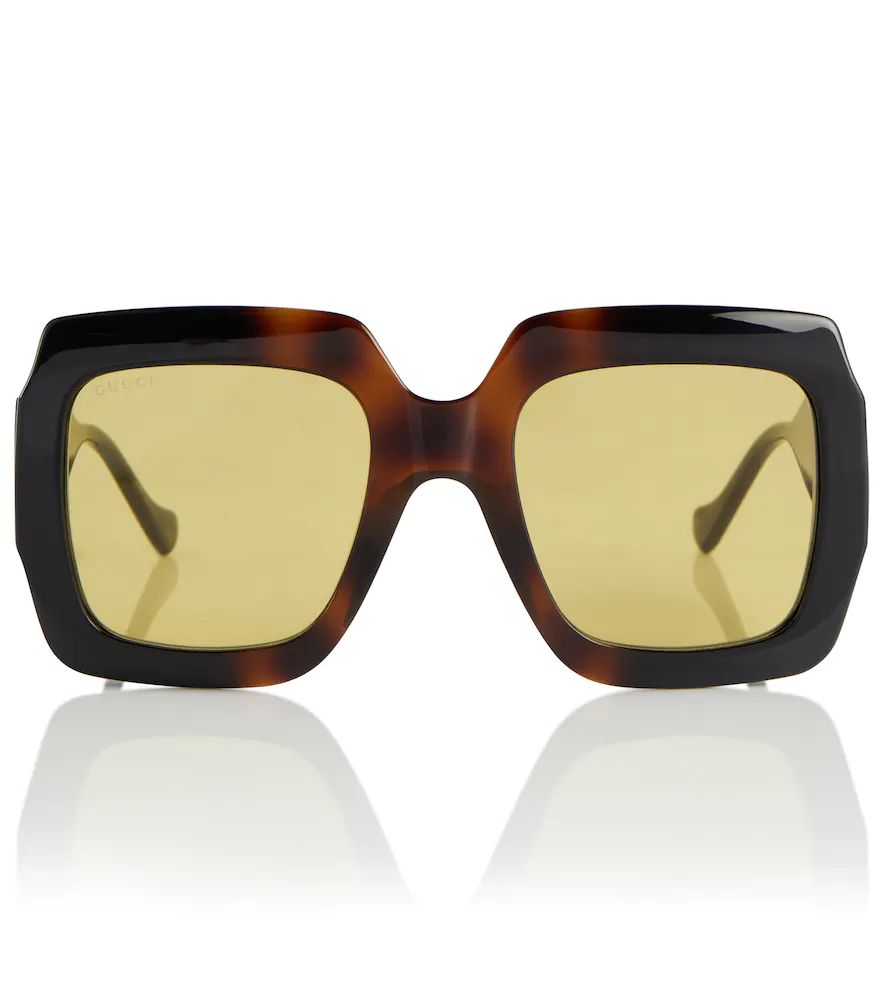 Tortoiseshell square sunglasses | Mytheresa (US/CA)