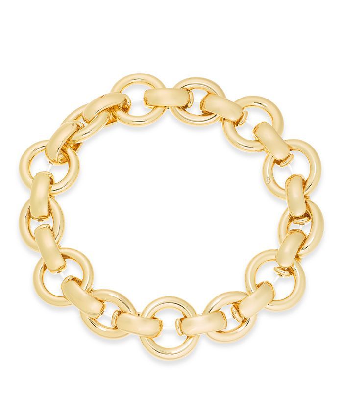Alfani Large Link Stretch Bracelet, Created for Macy's & Reviews - Bracelets - Jewelry & Watches ... | Macys (US)