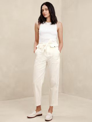 Utility Tie-Waist Pant | Banana Republic Factory