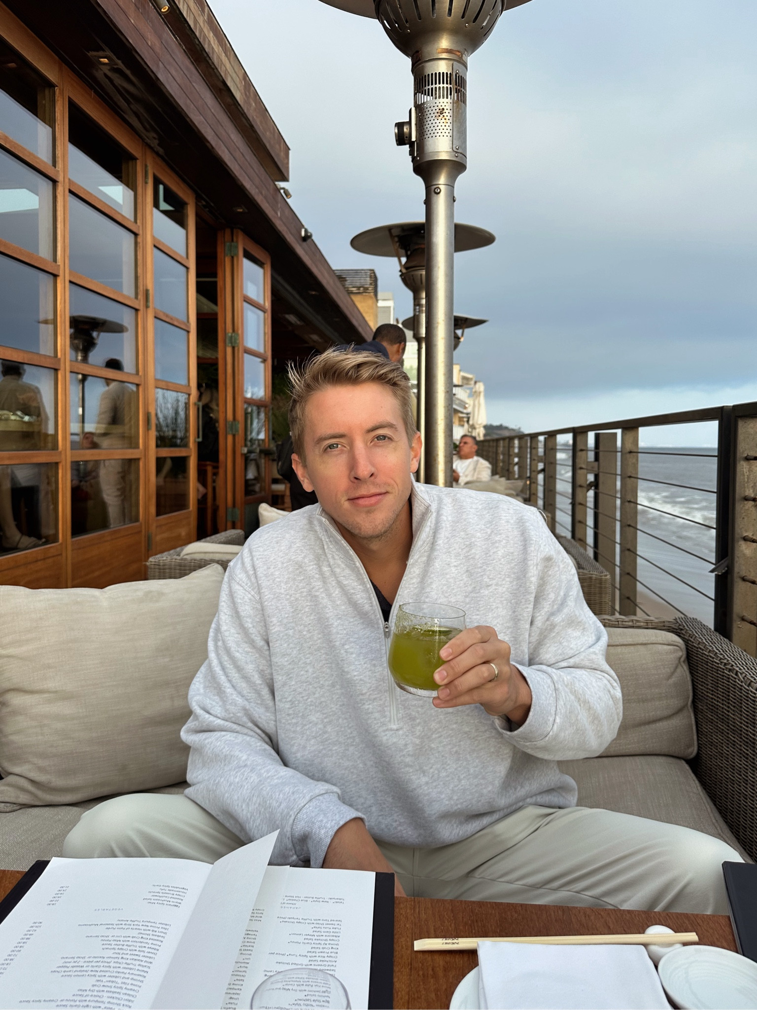 Matt’s jacket - He’s wearing size large 