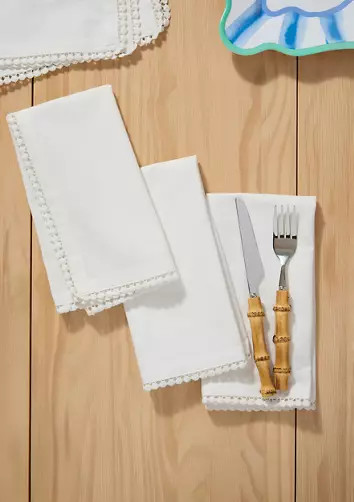 Sewing Down South x Crown & Ivy\u2122 Drift Napkin Set | Belk