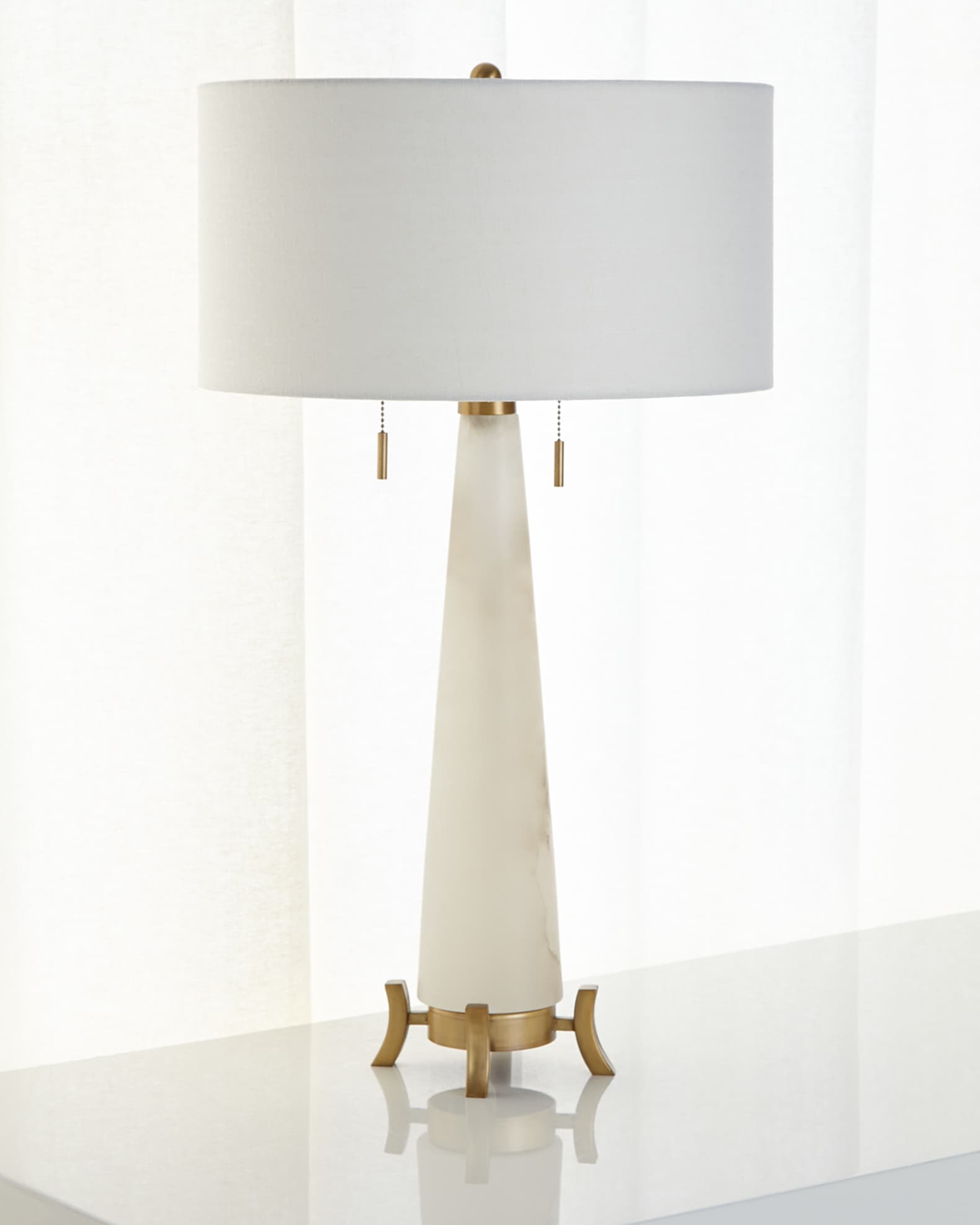 Alabaster Table Lamp | Neiman Marcus
