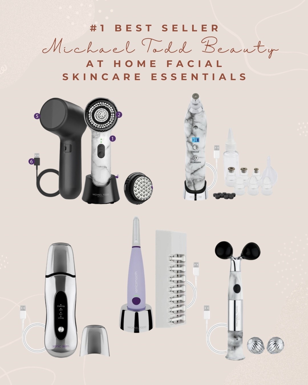 Ladies! A good skincare routine is very essential. Michael Todd Beauty has the #1 Best Selling at-home dermaplaning facial system. These are some of their best sellers. Skincare is important, but winter time skin care is necessary. Shop Shop Shop!✨❤️

Includes: Soniclear cleansing brush, Sonic Refresher Microdermabrasion & Pore Extraction System, SonicSkim skin spatula, Sonicsmooth Dermaplaning System, and Sonicsculpt Contouring Ice & Heat Roller. 

#ad @michaeltoddbeauty #Michaeltoddbeauty #winterskincare #beautyessentials #glowingskin

#LTKselfcare #LTKmorningroutine #LTKNYFW