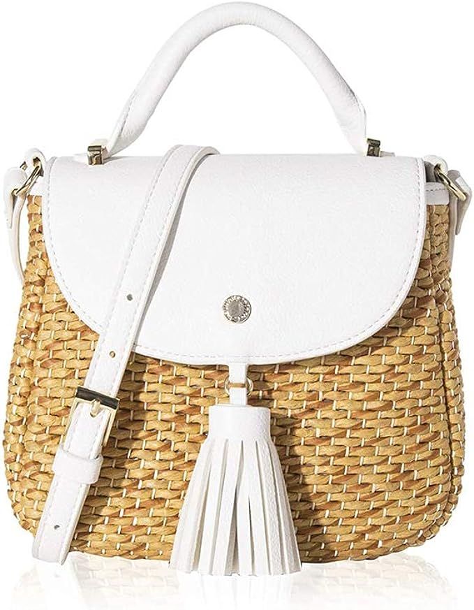Rattan Bag for Women Woven Bag Wicker Purse Straw Purse Crossbody by The Lovely Tote Co. | Amazon (US)