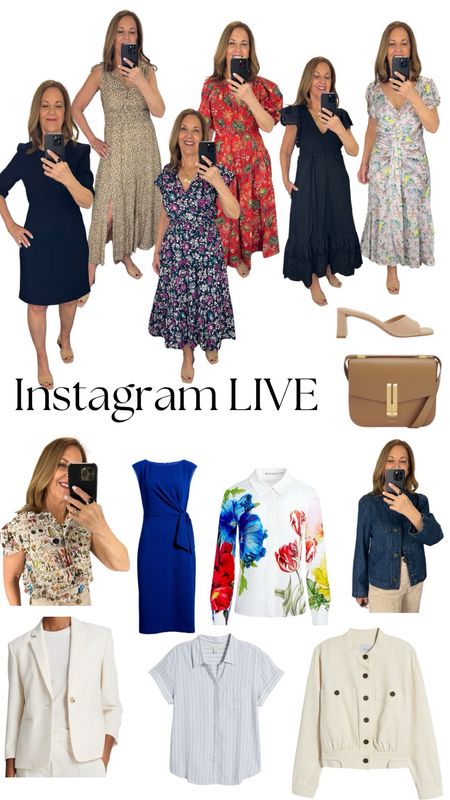 What I shared on Instagram LIVE! 
Tap on the links for sizing information.

#LTKover40 #LTKSeasonal #LTKtravel