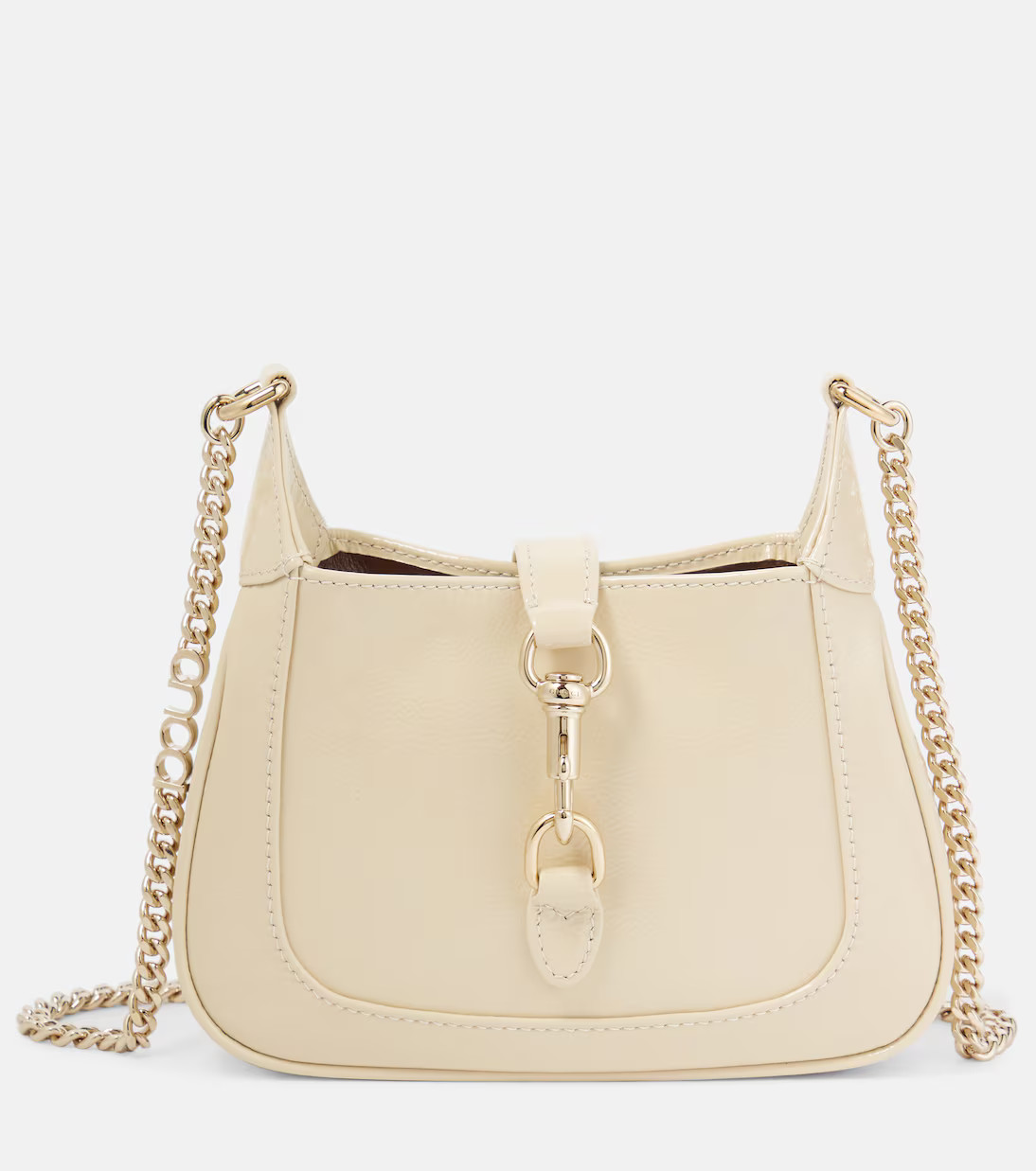 Gucci Jackie Notte Mini patent leather shoulder bag | Mytheresa (US/CA)