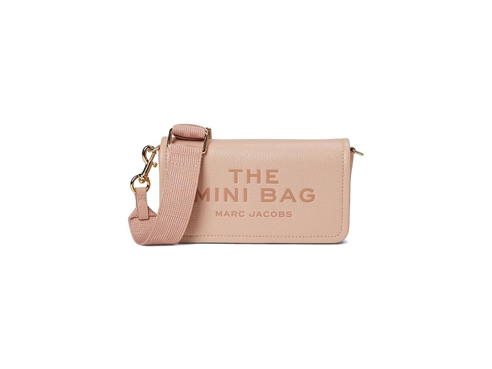 Marc Jacobs The Leather Mini Bag Cross Body Women's Handbags Rose, Polyester | Zappos