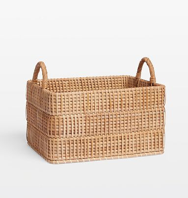 Bradley Rattan Basket Collection | Rejuvenation