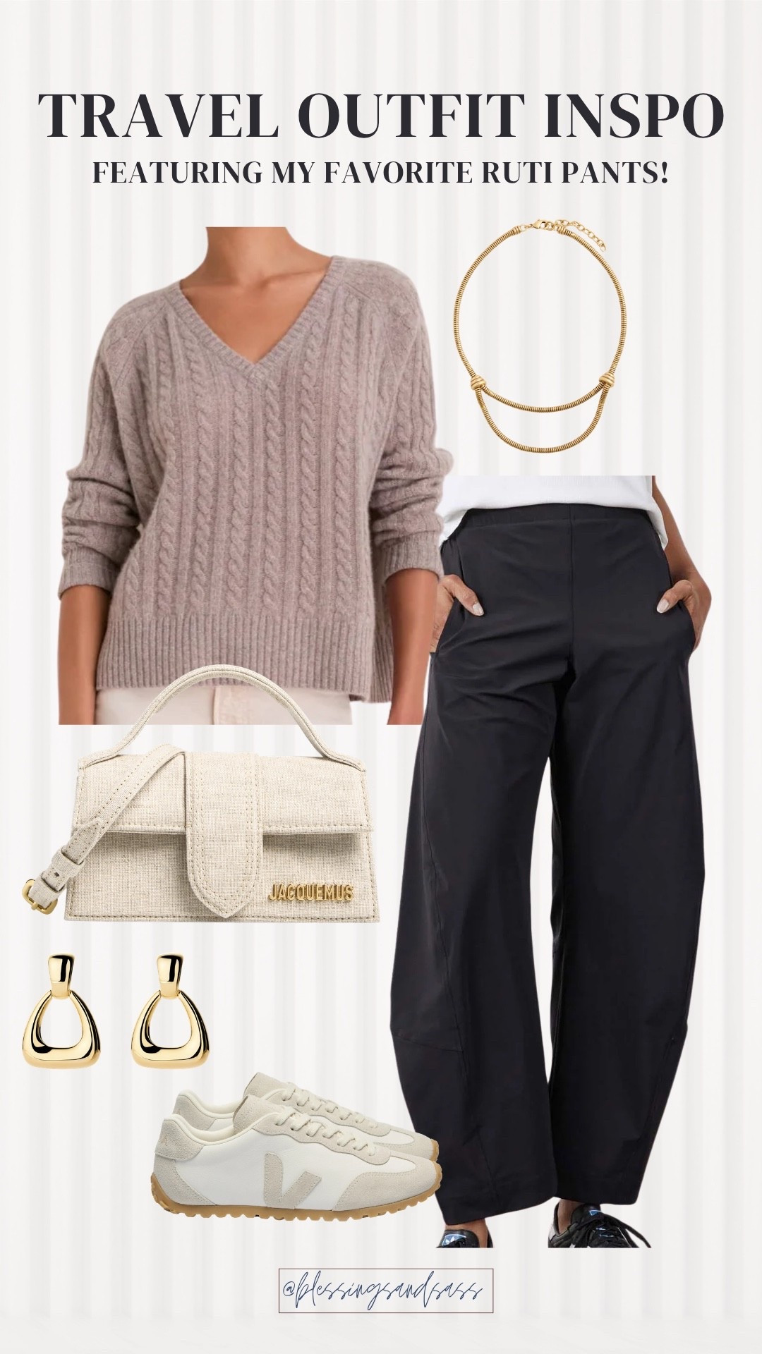 These Ruti pants are definitely coming with me to Europe! I love them styled with a cozy sweater, neutral sneakers and simple gold accessories.🤍

Ruti pants, European travel outfit, fall travel style, comfortable pants, women’s sneakers, neutral outfit

#LTKSeasonal #LTKTravel