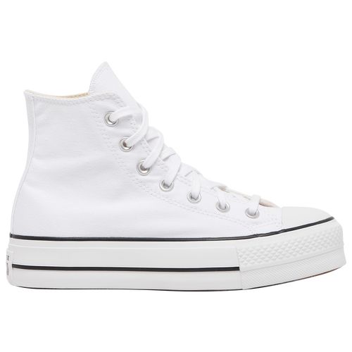 Converse Womens Converse All Star Platform Hi - Womens Shoes White/Black Size 08.5 | Foot Locker (US)