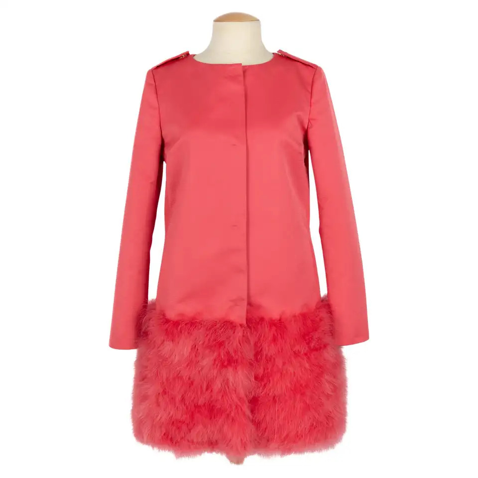 Valentino pink coat | 1stDibs