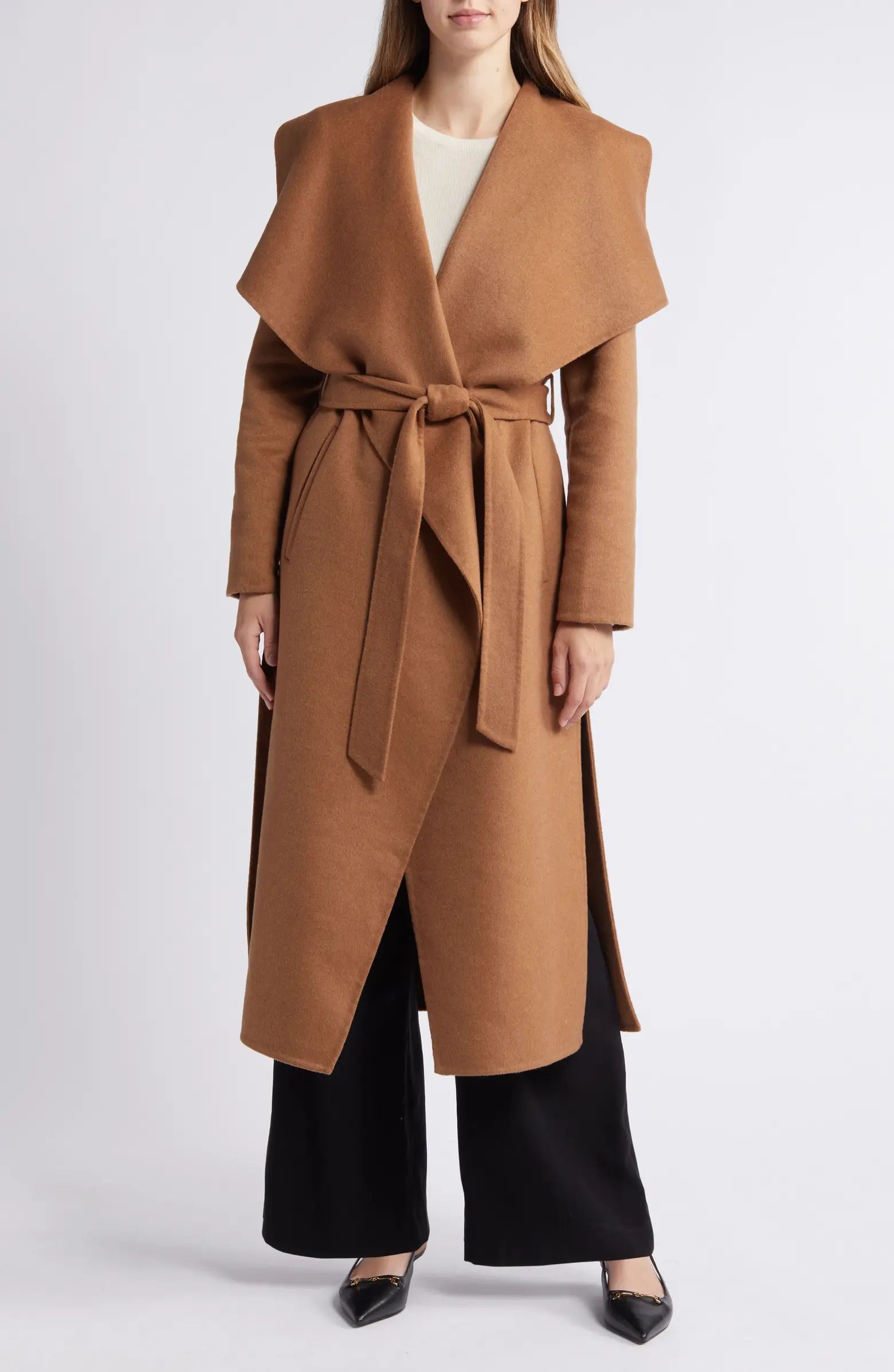 BCBG Scarlet Long Wrap Coat | Nordstrom | Nordstrom