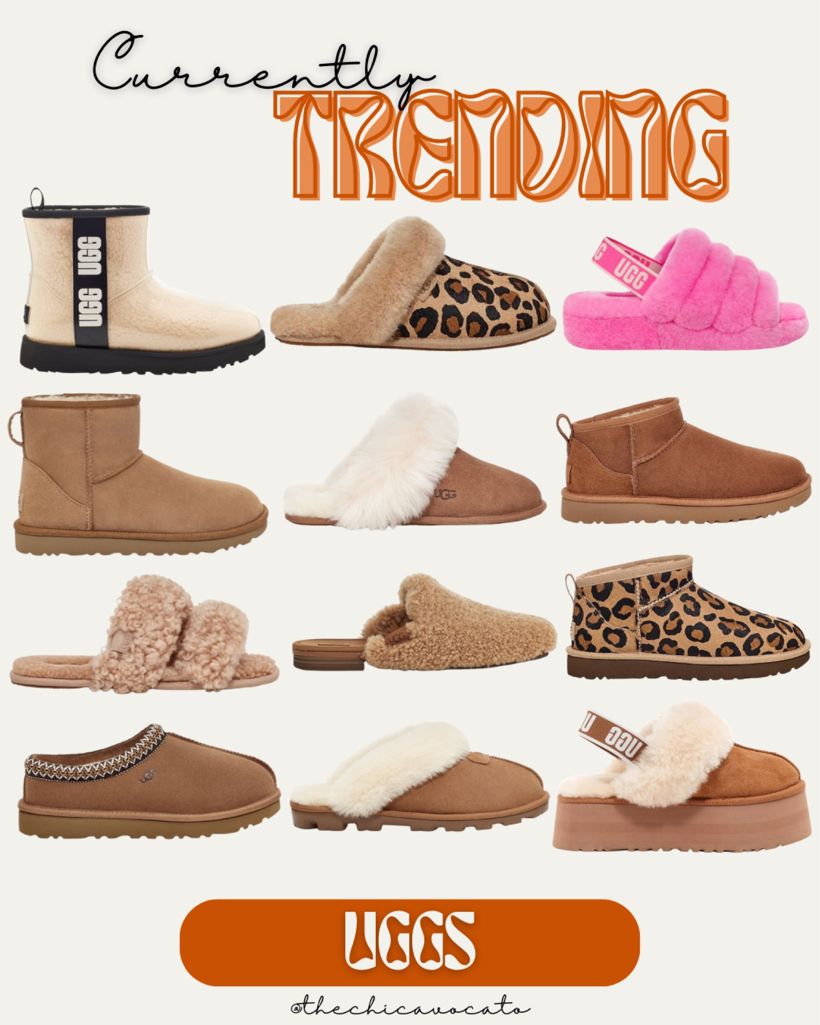 Fall Styles Currently Trending 
ALL THINGS UGGS!! 

We all love these cozy Sherpa lined goodies during the cold weather months! So many cute options for all occasions from lounging at home to going out! 

#currentlytrending #trendingstyles #trendingshoes #trendingnow #ugg #uggslippers #uggboots #uggshoes 

#LTKshoecrush #LTKSeasonal #LTKstyletip