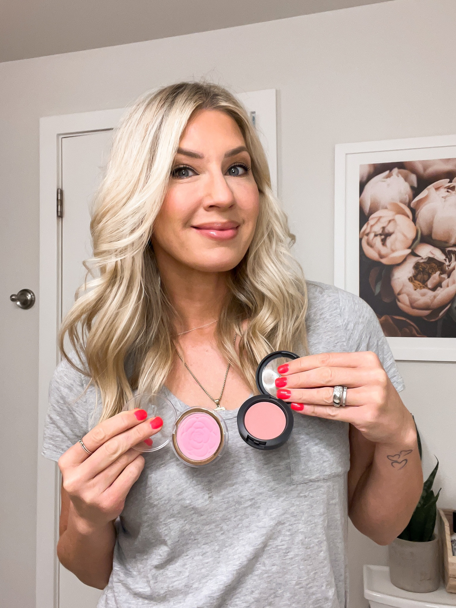 Layering lip and blush colors is a great way to add a special pop to your makeup. I start with the Mac and end with the bright pink on the apples 

#LTKstyletip #LTKunder50 #LTKbeauty