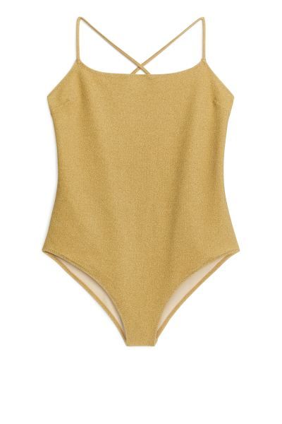 Glittery Swimsuit | H&M (UK, MY, IN, SG, PH, TW, HK)
