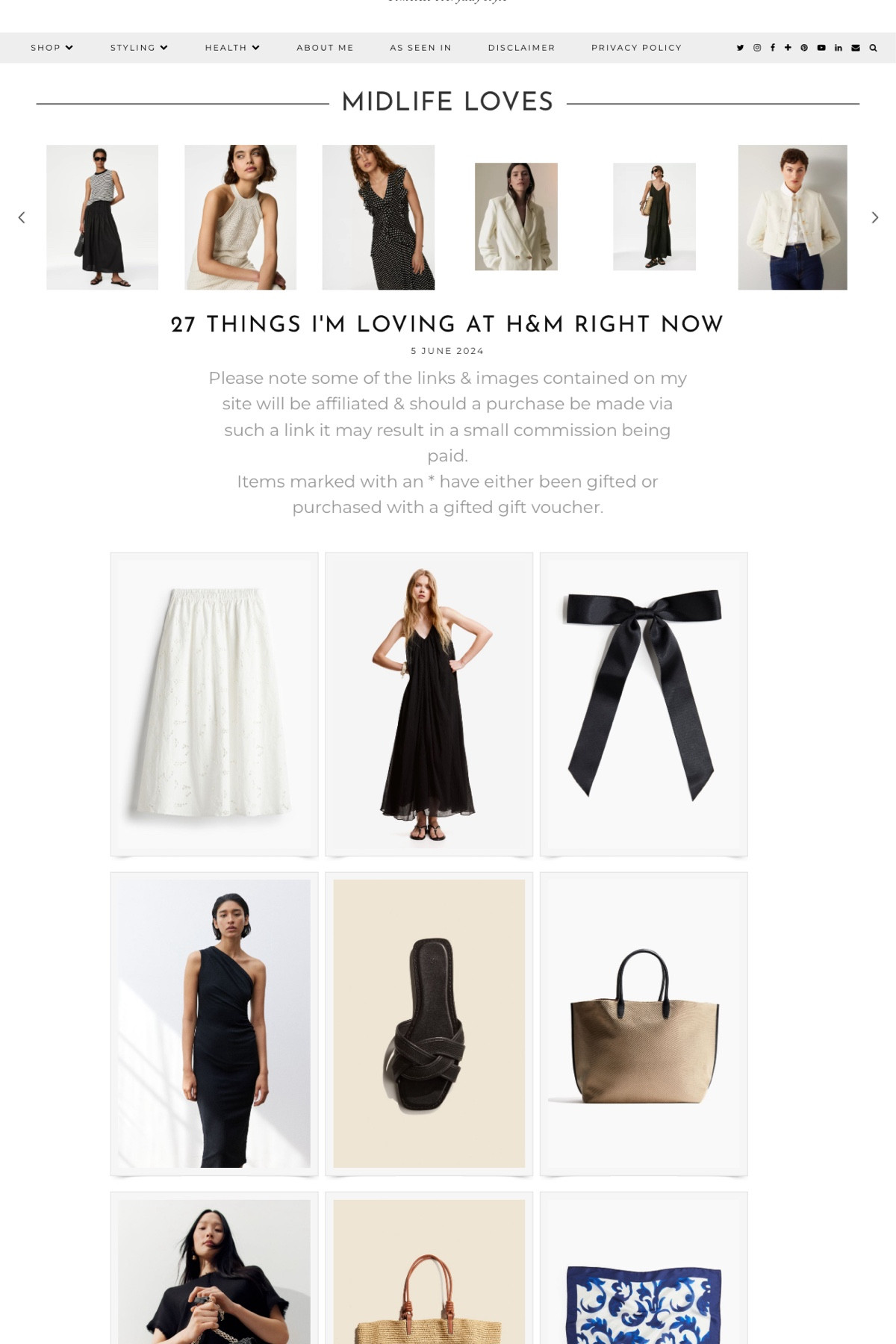 27 things I'm loving at H&M right now 
https://www.mymidlifefashion.com/2024/06/27-things-im-loving-at-h-right-now.html
#fashion #style #over50fashion #over50style #mymidlifefashion #whattowear #highstreetstyle #highstreetfashion #summerstyle #summerfashion #styleover50 #fashionover50 #keepitsimple #elegant #chic #stylish #hm #whattobuy #mystyle 

#LTKsummer #LTKuk #LTKover50style