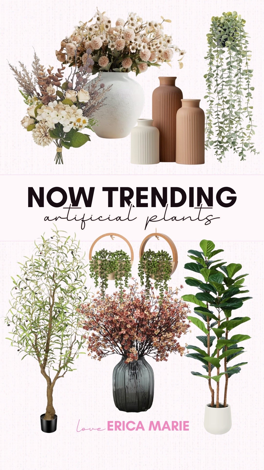 Anyone who wants gorgeous looking plants, but does not have a green thumb… these are for you! I am so blown away by the quality, colors that fit my style and how many options there are of these realistic looking artificial plants and flowers. These add such a beautiful pop of color and life into any room. 
Faux plant finds, home decor 

#LTKOver40 #LTKSeasonal #LTKHome