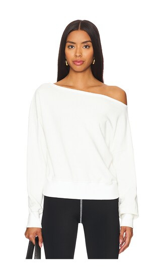 The Crawford Sweatshirt in White | Revolve Clothing (Global)