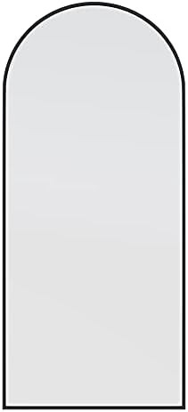 Future Glass Arch Shape Stainless Steel Framed Modern Hallway/Bedroom/Bathroom Full Length Leaner Mi | Amazon (UK)