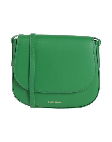 Mansur Gavriel Woman Cross-body bag Green Size - Leather | YOOX (US)